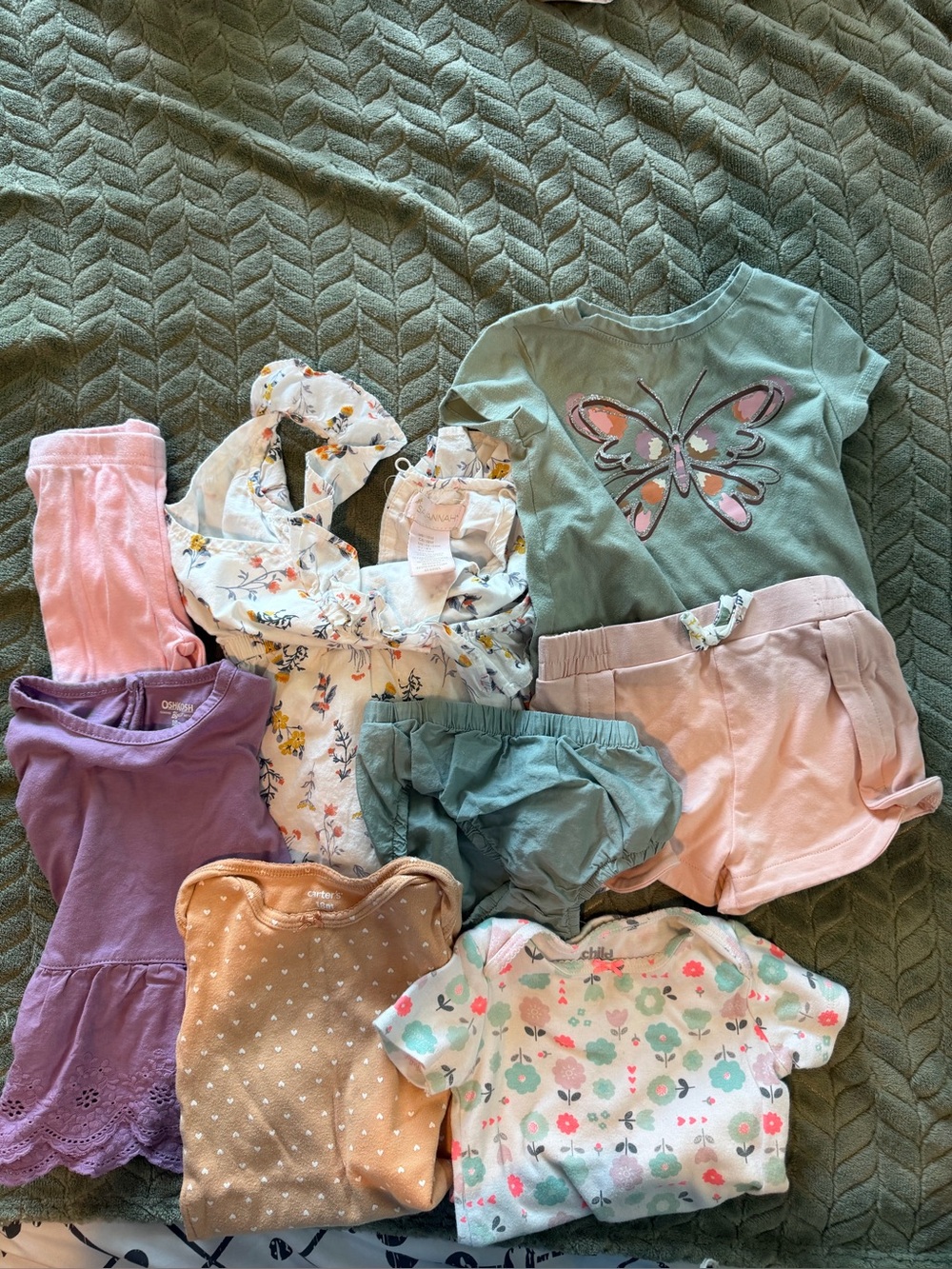 Toddler 12mo-2T clothes sleepers mix-n-match items